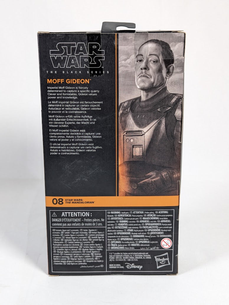 Star Wars Moff Gideon The Black Series Action Figure