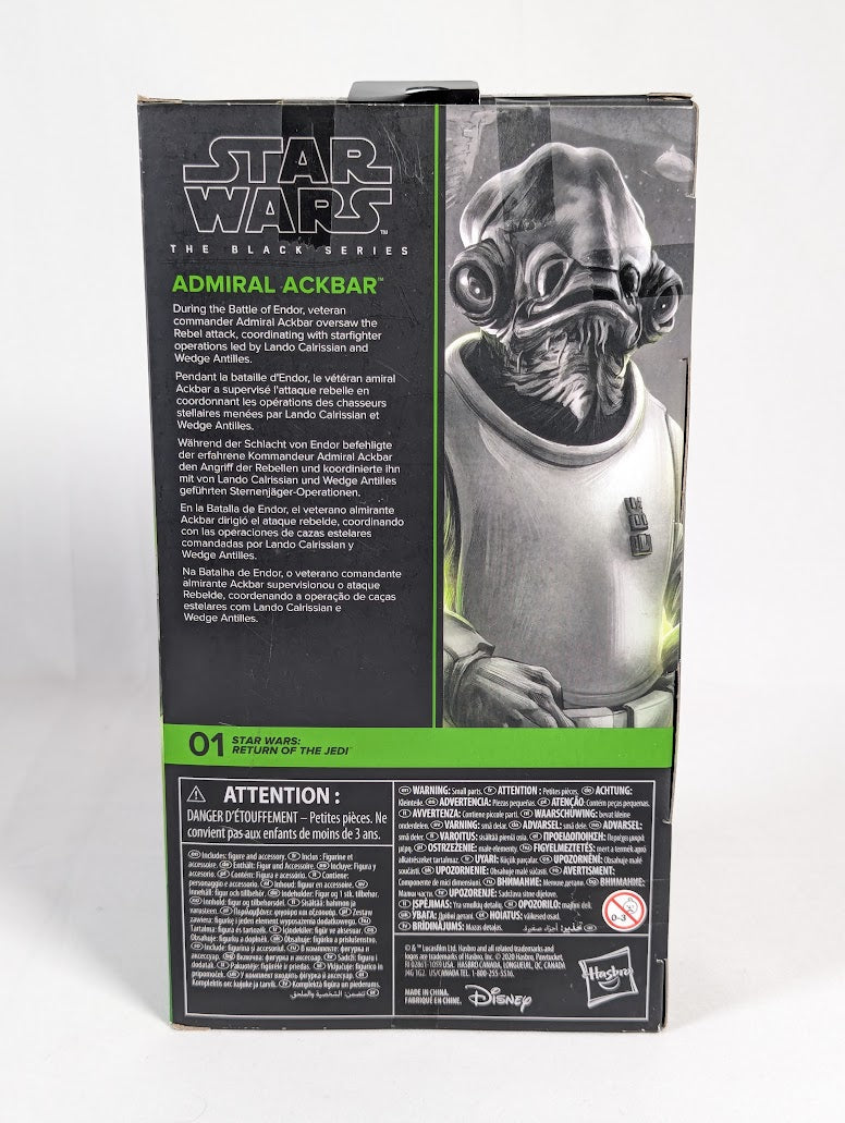 Star Wars Admiral Ackbar The Black Series Action Figure
