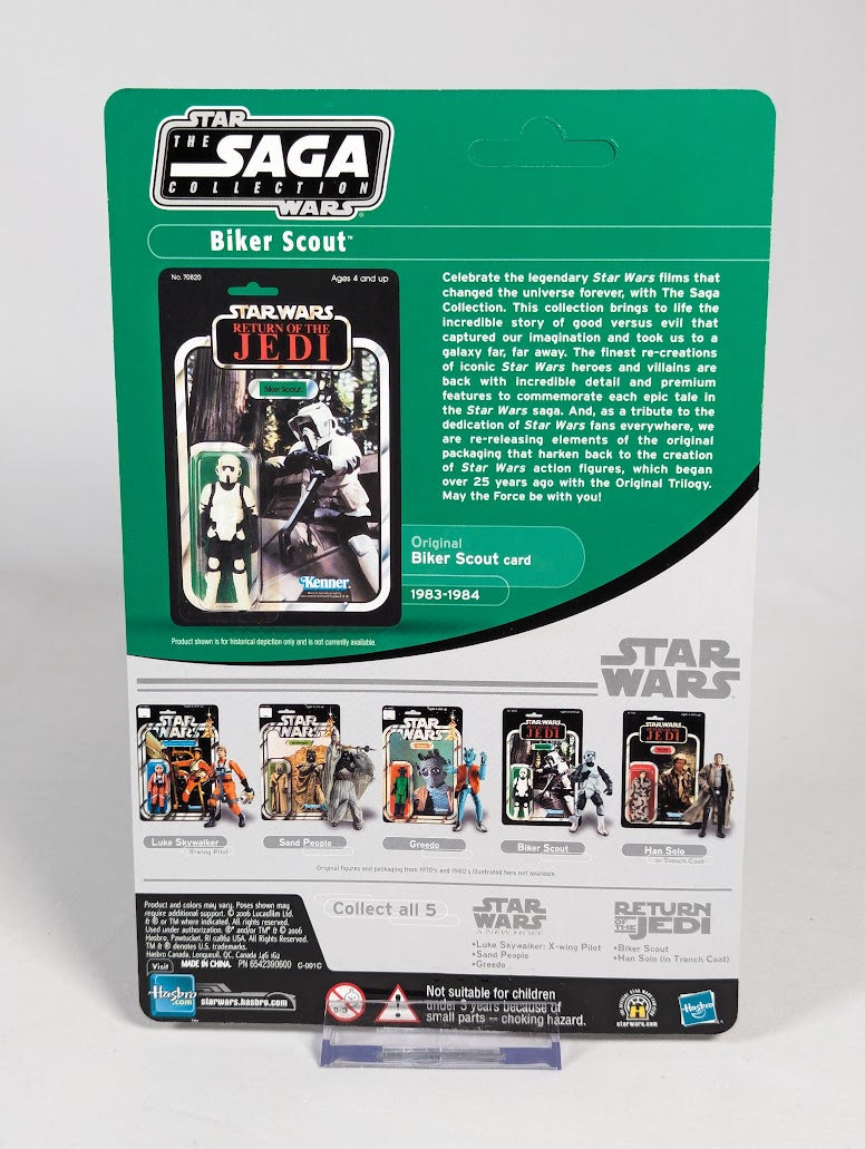 Star Wars Biker Scout The Saga Collection 2006 Hasbro Action Figure