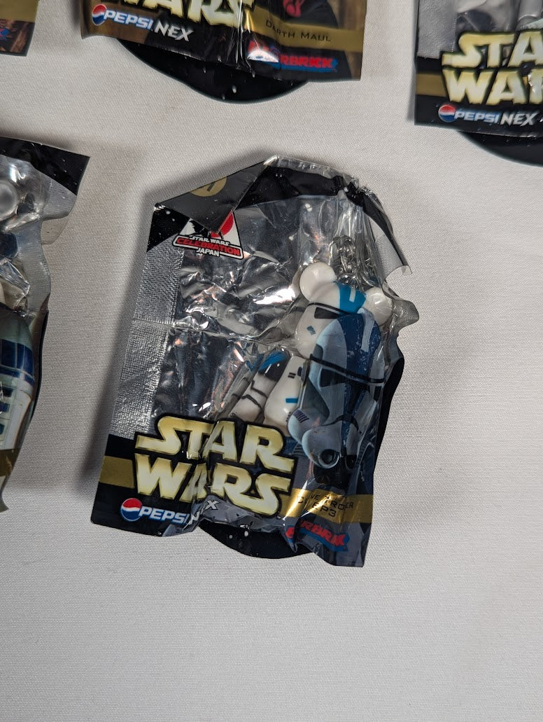 Star Wars Celebration Japan Bear Brick Pepsi Nex Complete Set of 16 Mini Figures