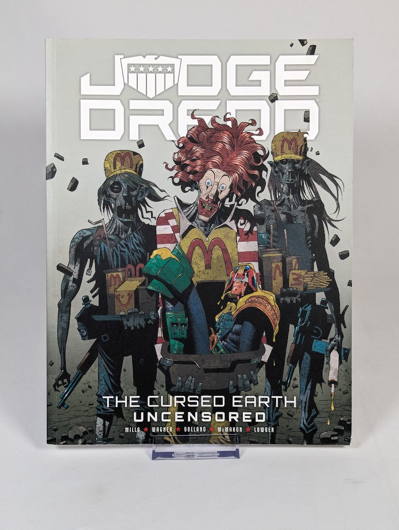 Judge Dredd The Cursed Earth Uncensored Graphic Novel