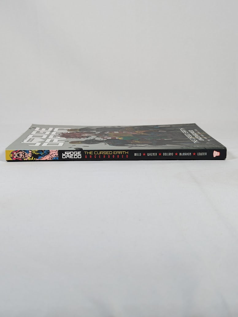 Judge Dredd The Cursed Earth Uncensored Graphic Novel