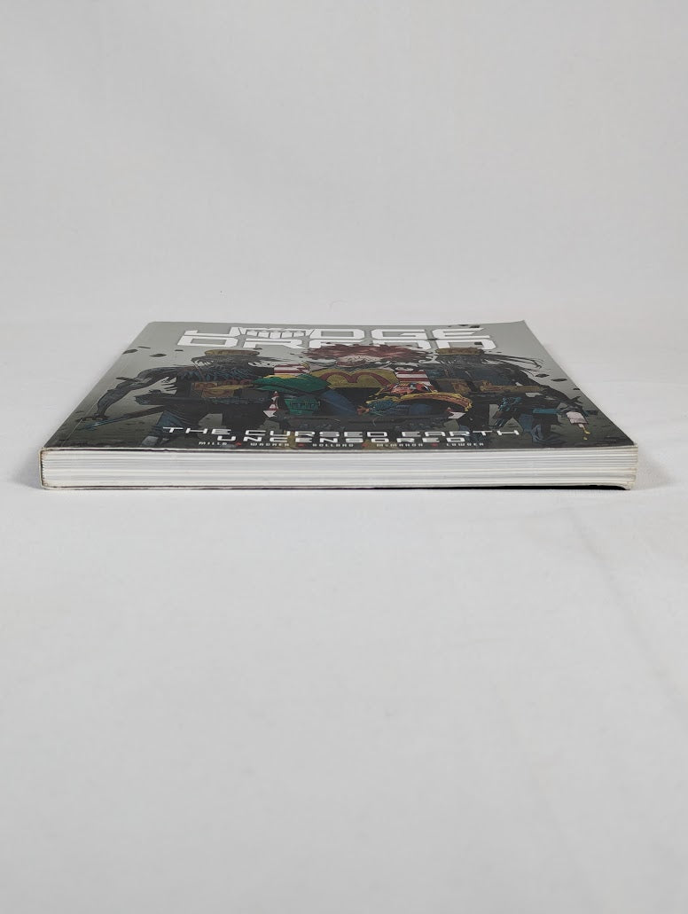 Judge Dredd The Cursed Earth Uncensored Graphic Novel