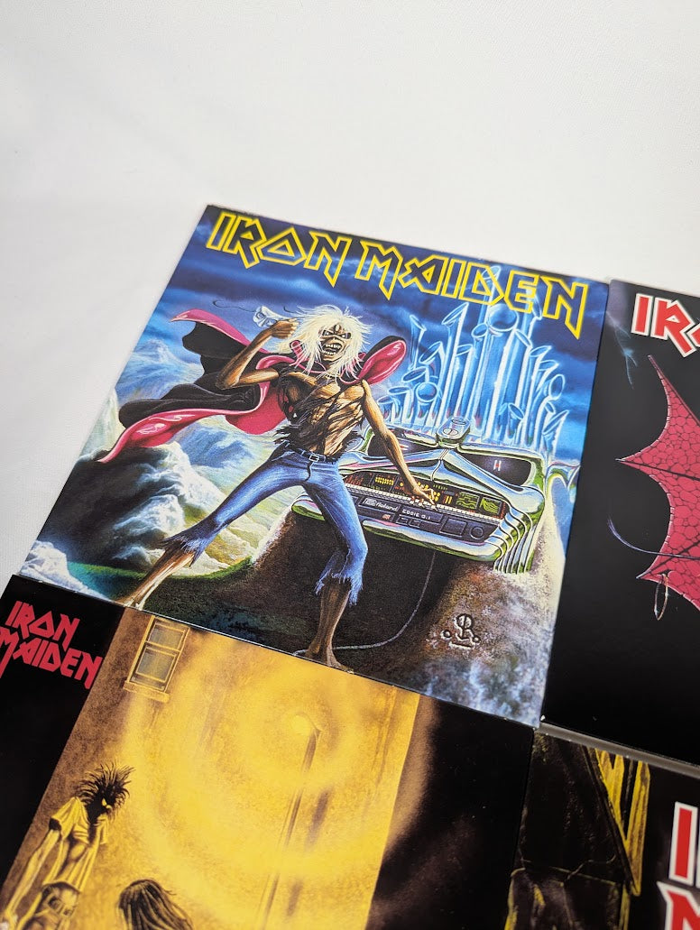 Iron Maiden Singles 7" Vinyl Record 2014 Parlophone Reprint Bundle of 10
