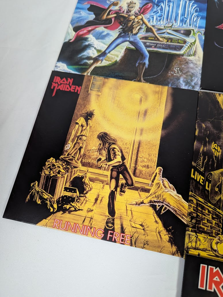 Iron Maiden Singles 7" Vinyl Record 2014 Parlophone Reprint Bundle of 10