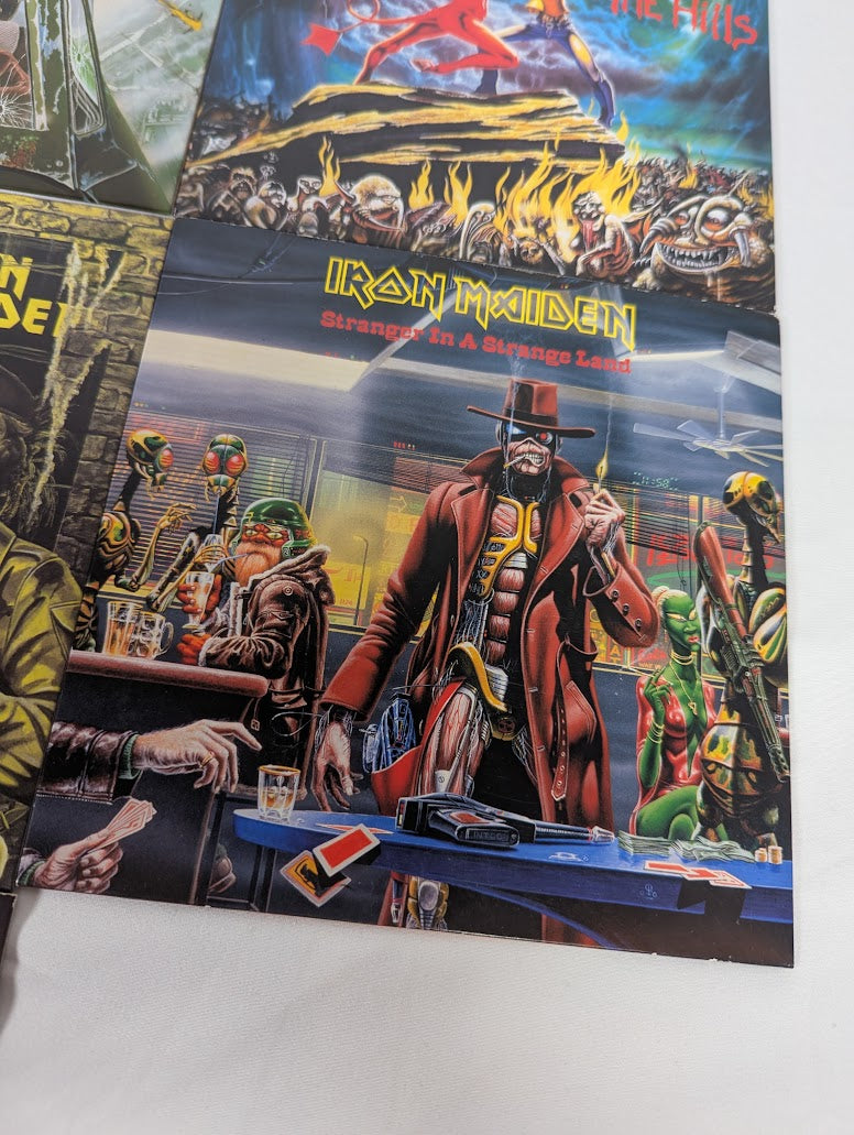 Iron Maiden Singles 7" Vinyl Record 2014 Parlophone Reprint Bundle of 10