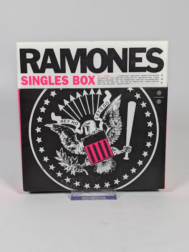 Ramones Singles Box 7" Vinyl Record Limited Edition Box Set #442