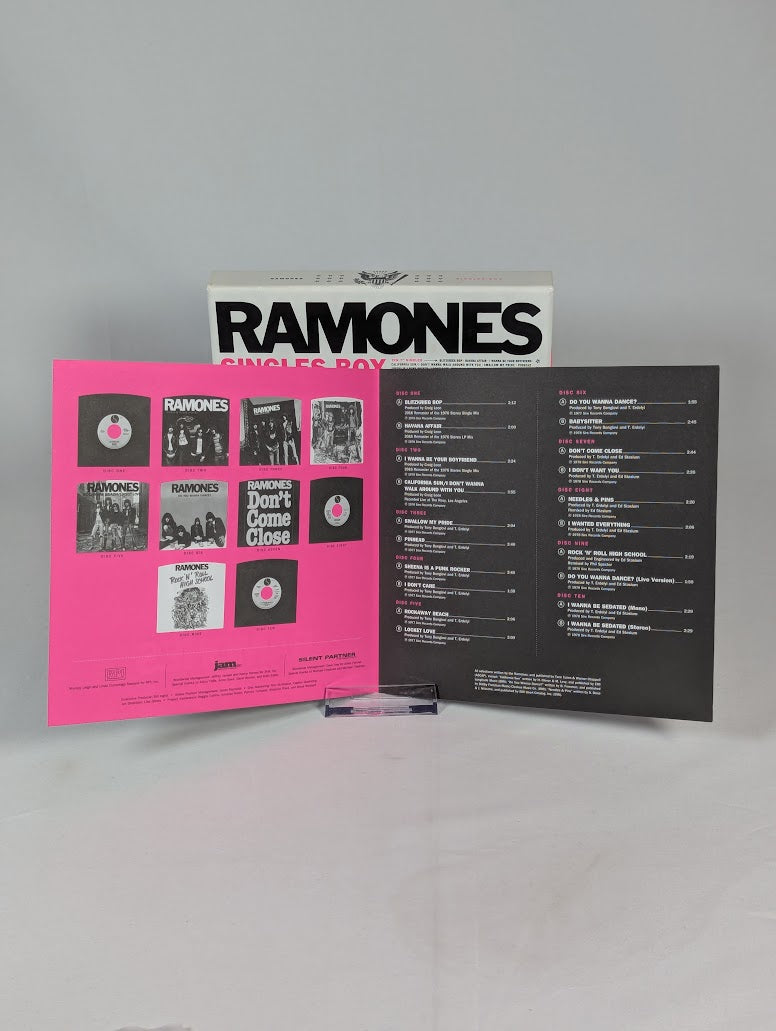 Ramones Singles Box 7" Vinyl Record Limited Edition Box Set #442