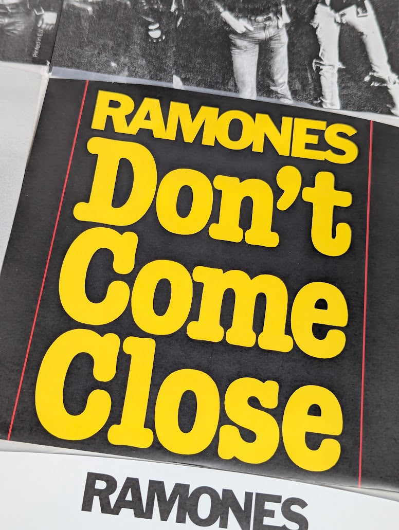 Ramones Singles Box 7" Vinyl Record Limited Edition Box Set #442