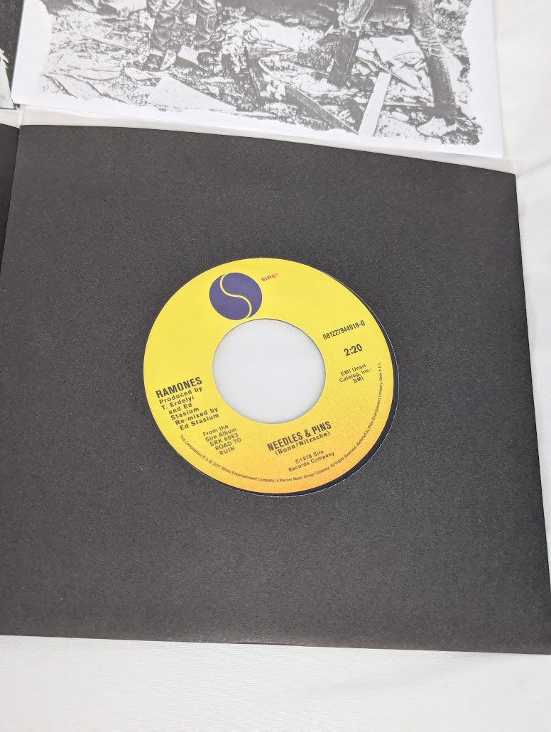 Ramones Singles Box 7" Vinyl Record Limited Edition Box Set #442