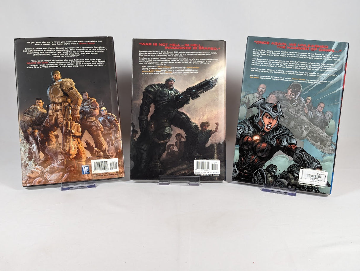 Gears of War Graphic Novel Bundle of 3 Volumes