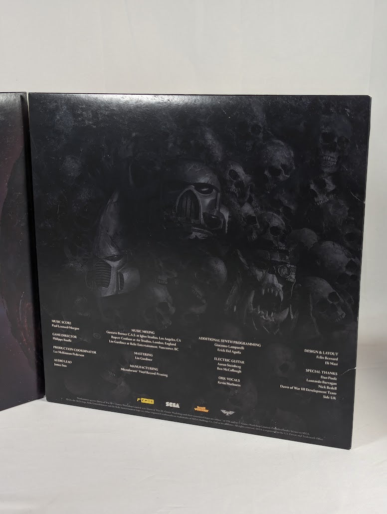 Warhammer 40K Dawn of War 3 OST Vinyl Record
