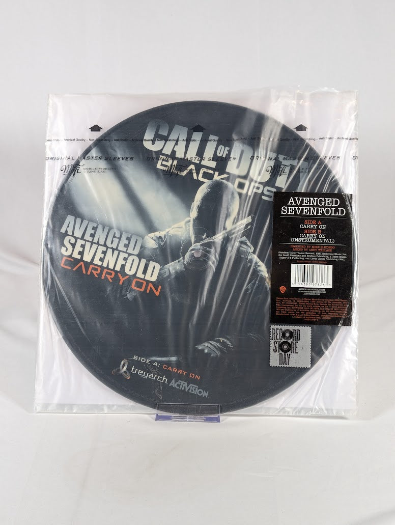 Call of Duty Black Ops 2 Avenged Sevenfold Carry On Vinyl Record Picture Disc