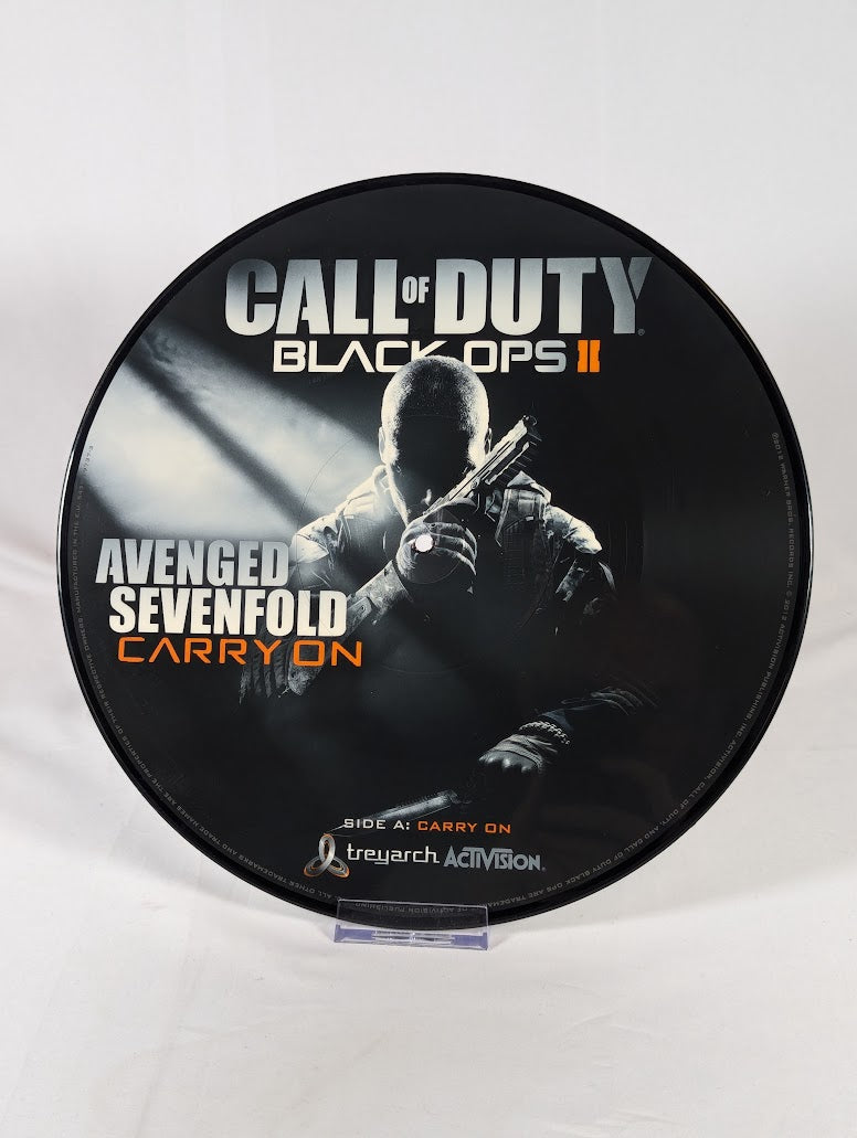 Call of Duty Black Ops 2 Avenged Sevenfold Carry On Vinyl Record Picture Disc