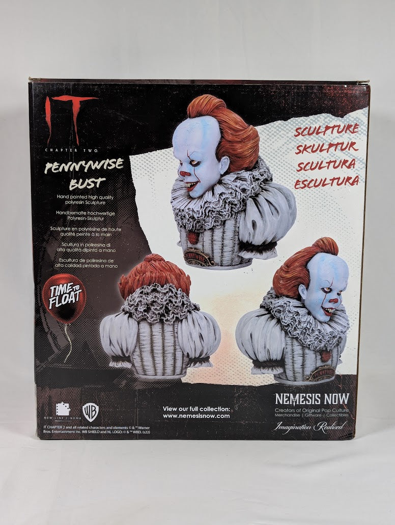 IT Pennywise the Clown Nemesis Now 30cm Bust Statue