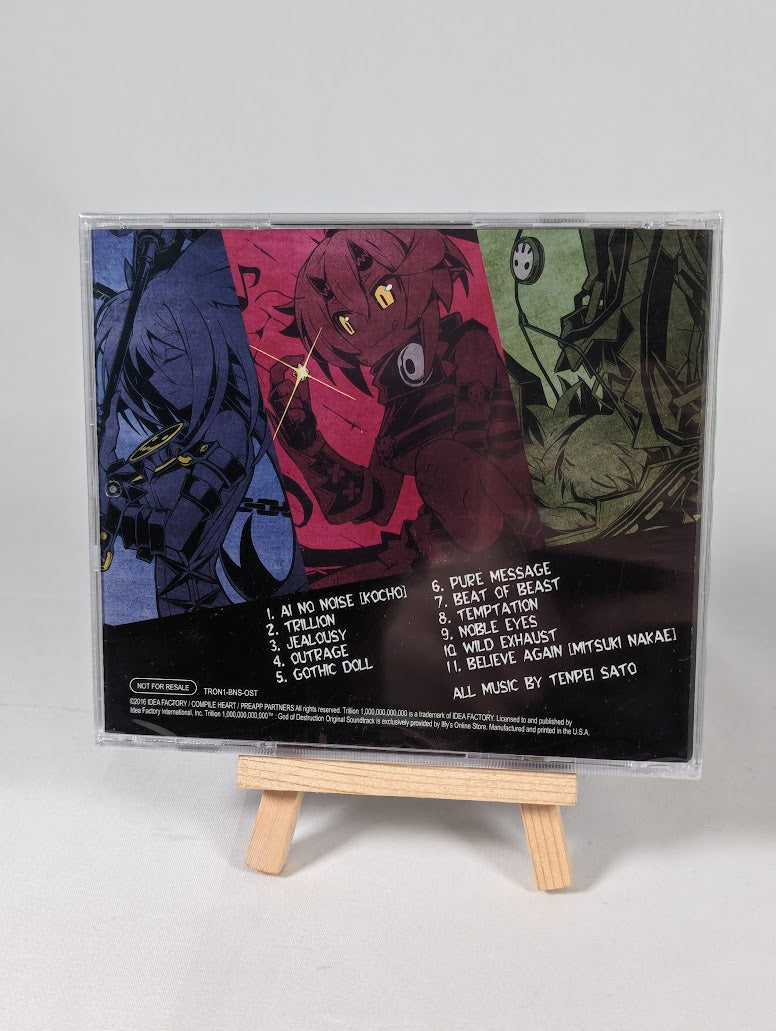 Trillion God of Destruction Original Soundtrack CD (Sealed)