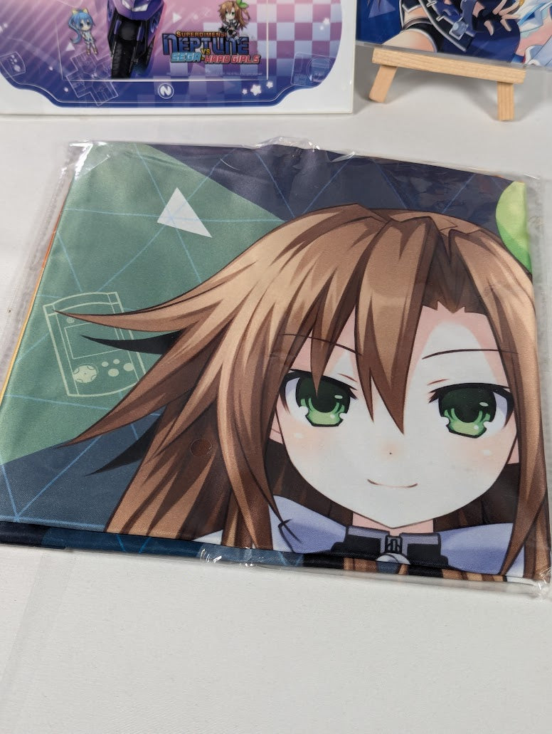 Superdimension Neptune vs Sega Hard Girls Official Soundtrack CD (Sealed), PS Vita Slim Sticker Decal & Cushion Cover