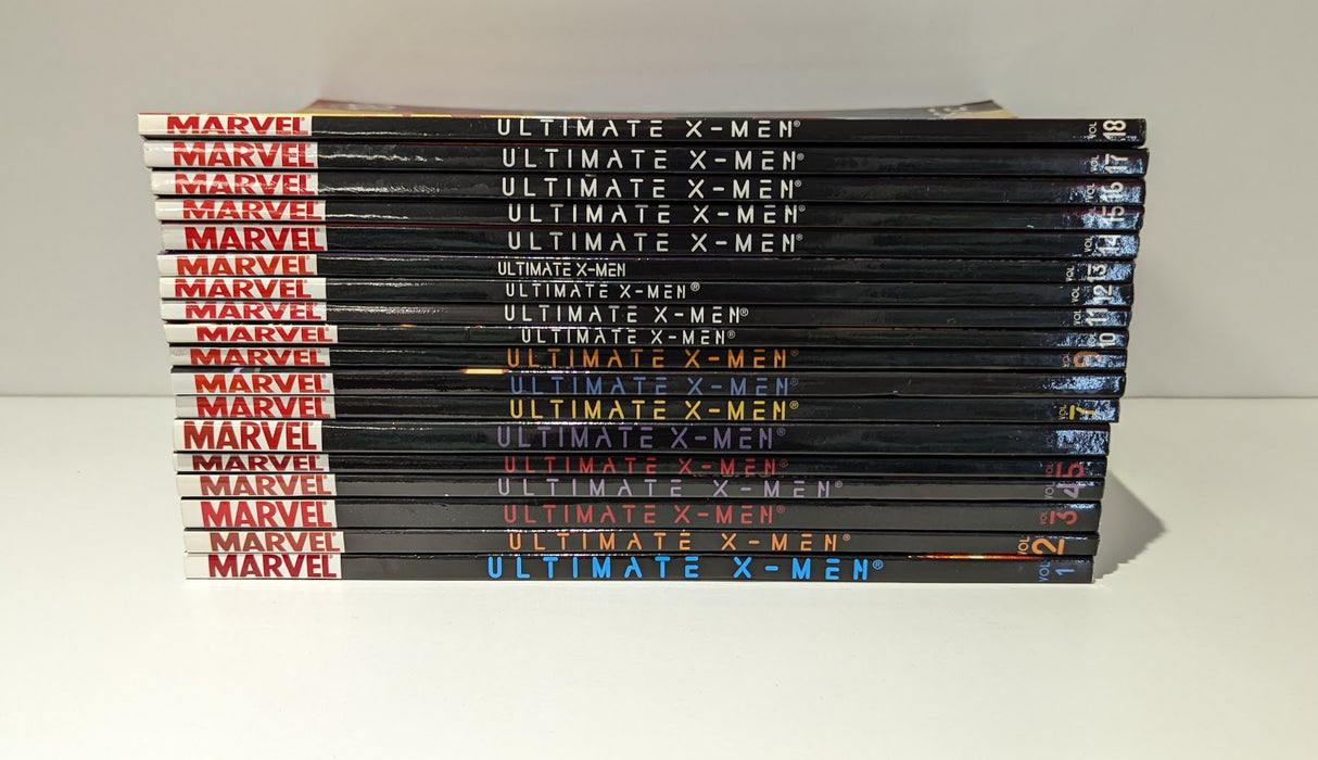 Ultimate X-Men 2001 by Mark Millar Volumes 1 - 18 Graphic Novel Bundle