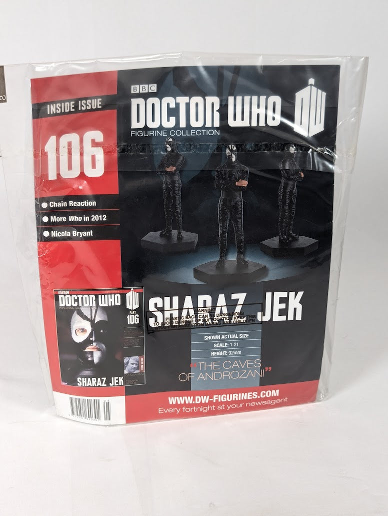 Doctor Who Figurine Collection The Master as Professor Yana Eaglemoss Figure (With Magazine)