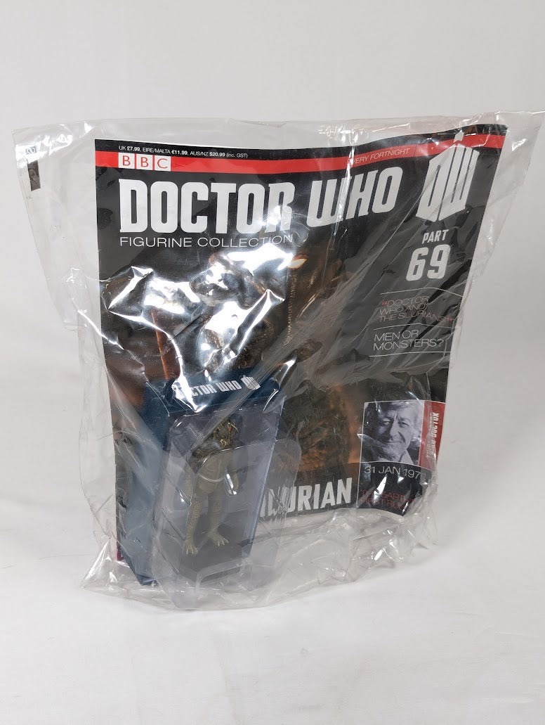 Doctor Who Figurine Collection Classic Silurian Eaglemoss Figure (With Magazine)