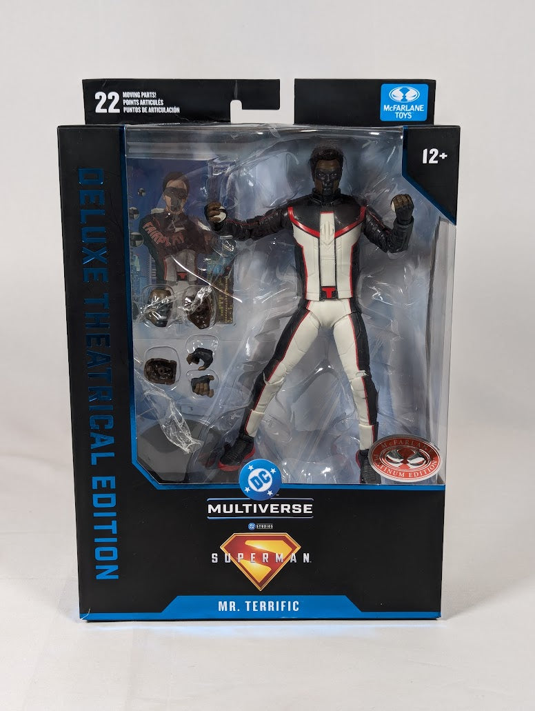 DC Multiverse Mr Terrific Deluxe Theatrical Edition Action Figure