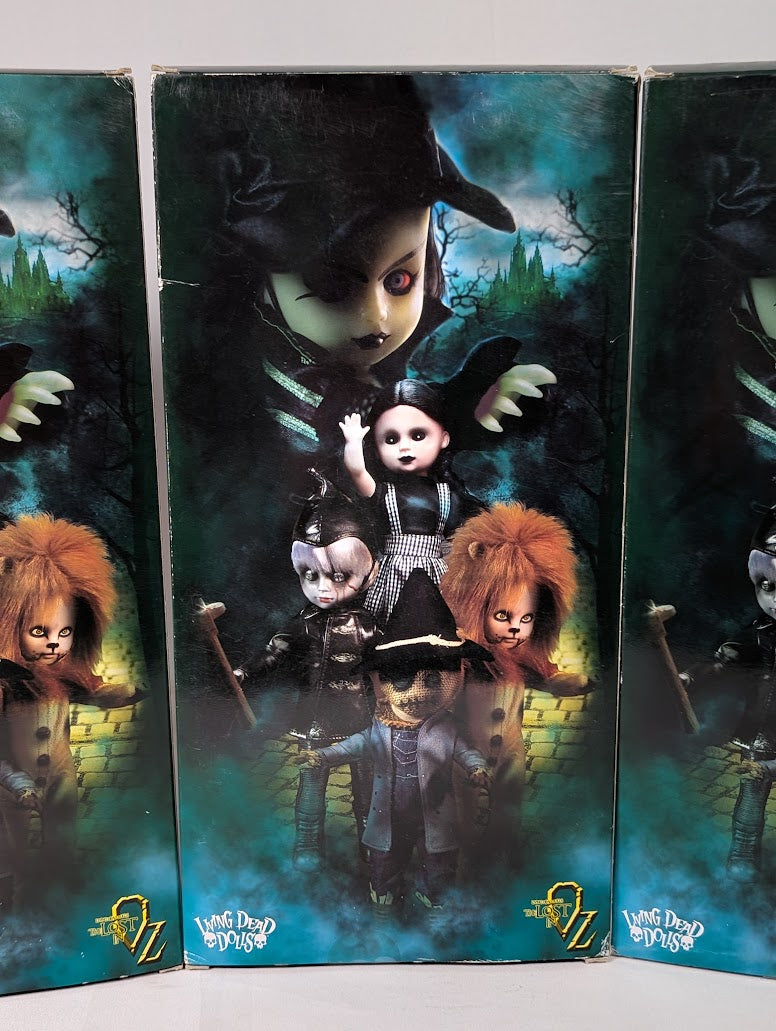 Living Dead Dolls The Lost in Oz Bundle of 3 Doll Figures