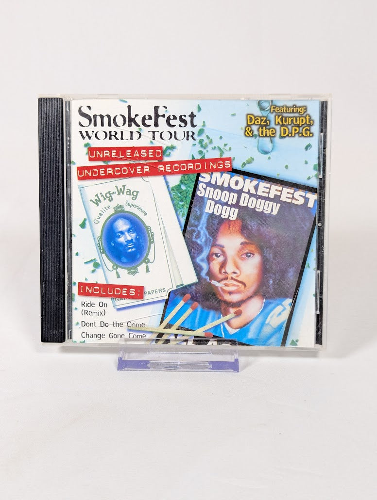 Snoop Doggy Dogg SmokeFest World Tour Unreleased Undercover Recordings CD