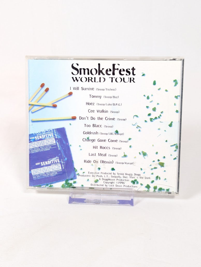 Snoop Doggy Dogg SmokeFest World Tour Unreleased Undercover Recordings CD