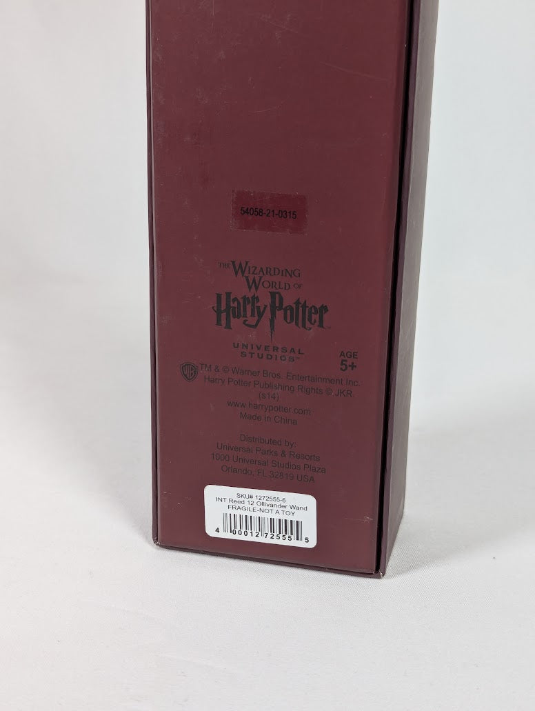 Harry Potter Olivander's Reed Wand Universal Studios Prop Replica