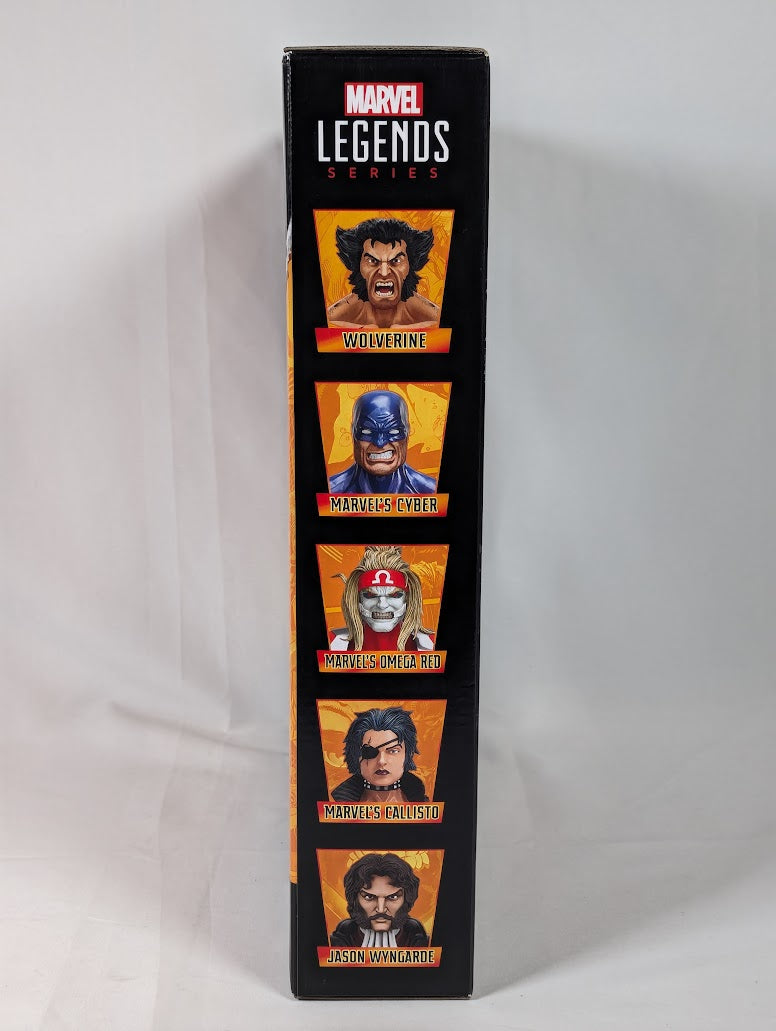 Marvel Legends Wolverine, Cyber, Omega Red, Callisto & Jason Wyngarde 2021 Hasbro Action Figure 5-Pack