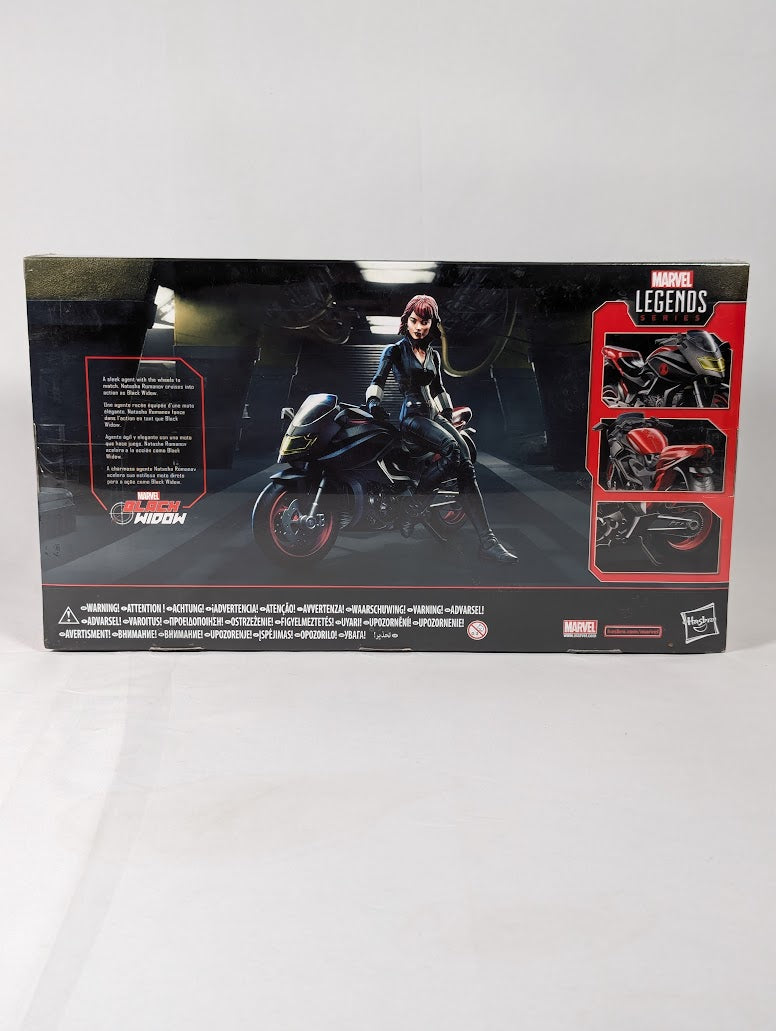 Marvel Legends Black Widow With Motorbike 2017 Hasbro Action Figure