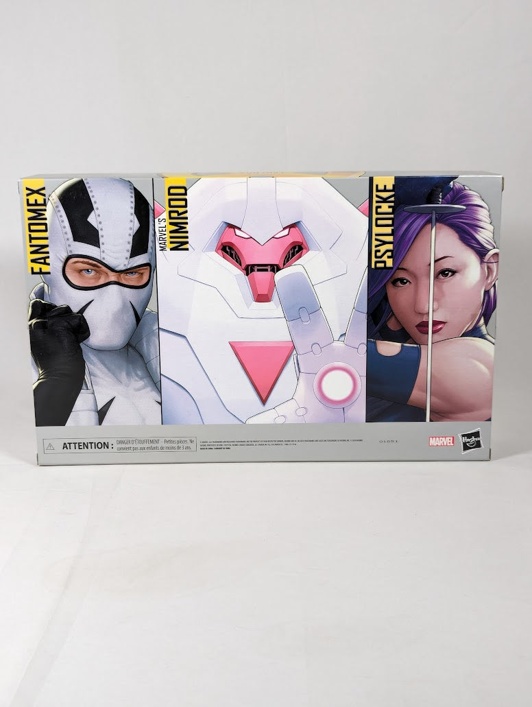 Marvel Legends Psylocke, Nimrod & Fantomex 2020 Action Figure 3-Pack