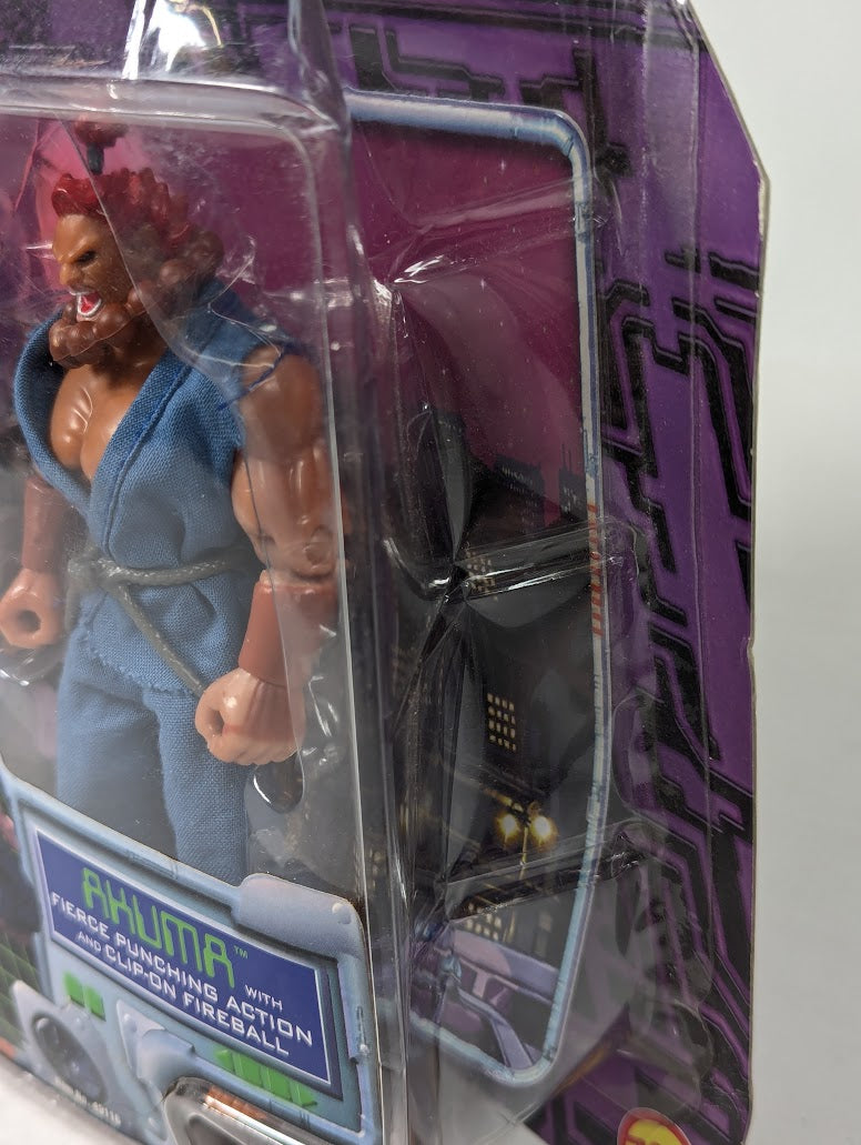 Capcom X-Men vs Street Fighter Video Game Super Stars Wolverine vs Akuma 1997 ToyBiz Action Figure 2-Pack
