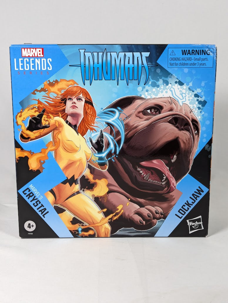 Marvel Legends Inhumans Crystal & Lockjaw 2024 Hasbro Action Figure 2-Pack