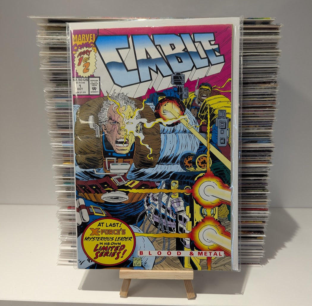 Cable 1993 Issues 1 - 107 & Cable Blood & Metal 1992 Issues 1 + 2 Comic Book Bundle