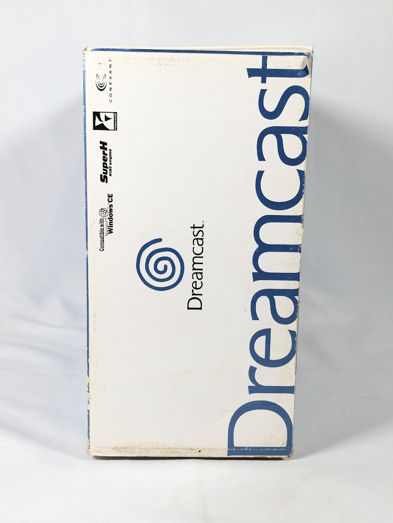 SEGA Dreamcast Console With Box, 2 Controllers, 2 VMUs, Cables, Dreamkey & 2 Games