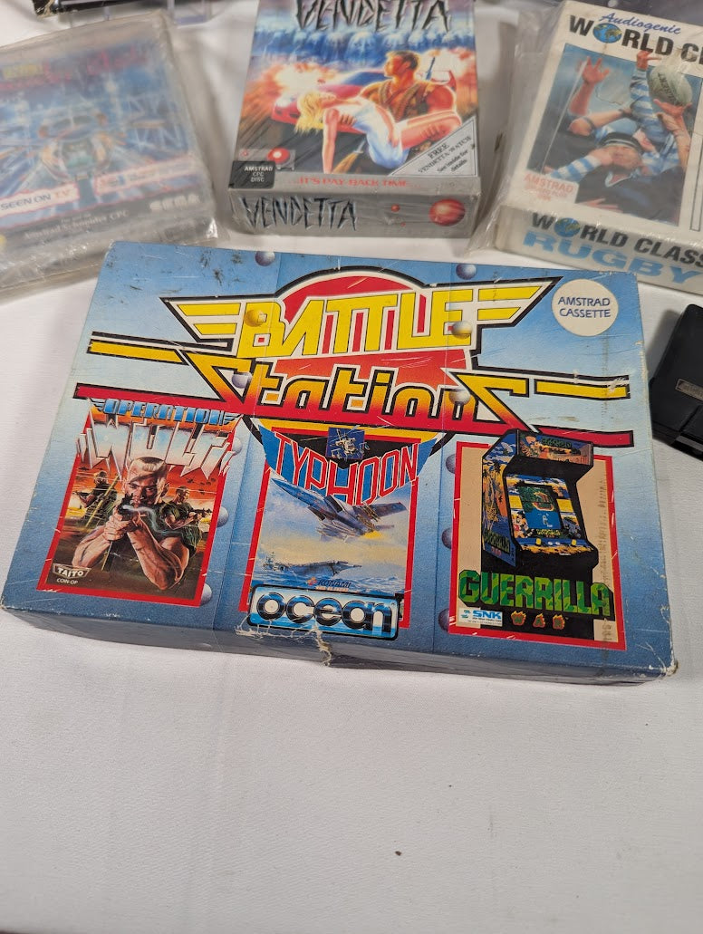 Amstrad CPC Bundle of 10 Video Games