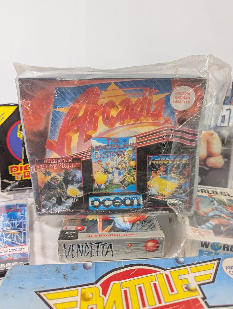 Amstrad CPC Bundle of 10 Video Games