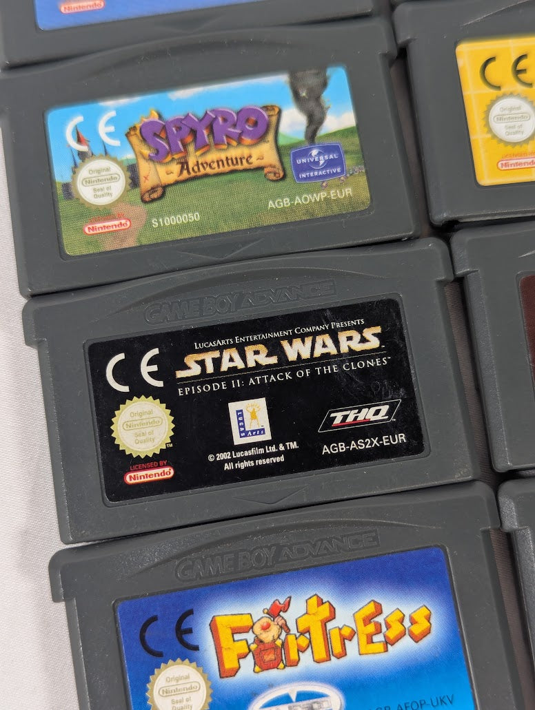 Game Boy Advance Bundle of 15 Video Games (Cartridges Only)