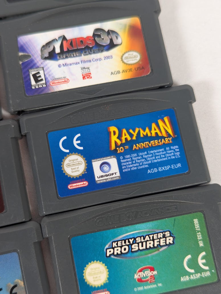 Game Boy Advance Bundle of 15 Video Games (Cartridges Only)