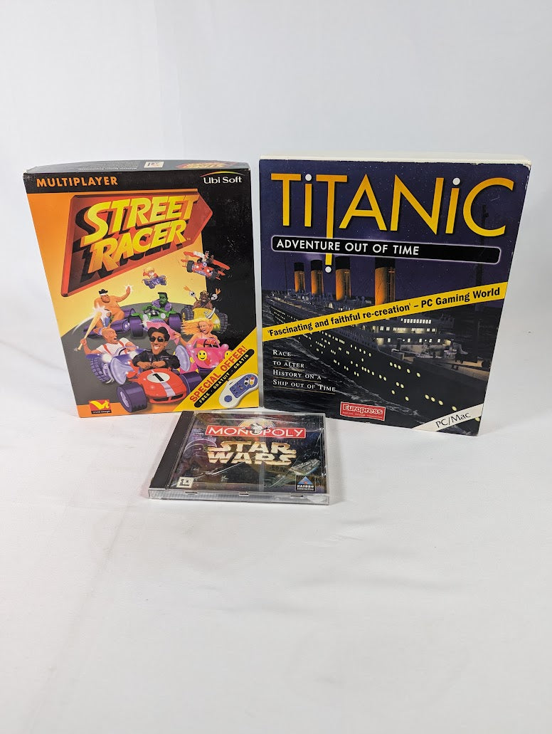 PC Bundle of 3 Retro Video Games