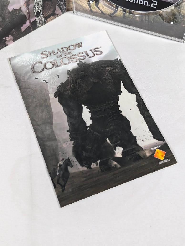 Shadow of the Colossus PS2 With Art Cards & Manual
