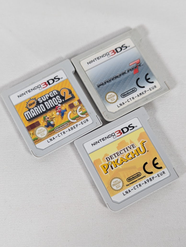 Nintendo 3DS Bundle of 3 Video Games (Cartridges Only)
