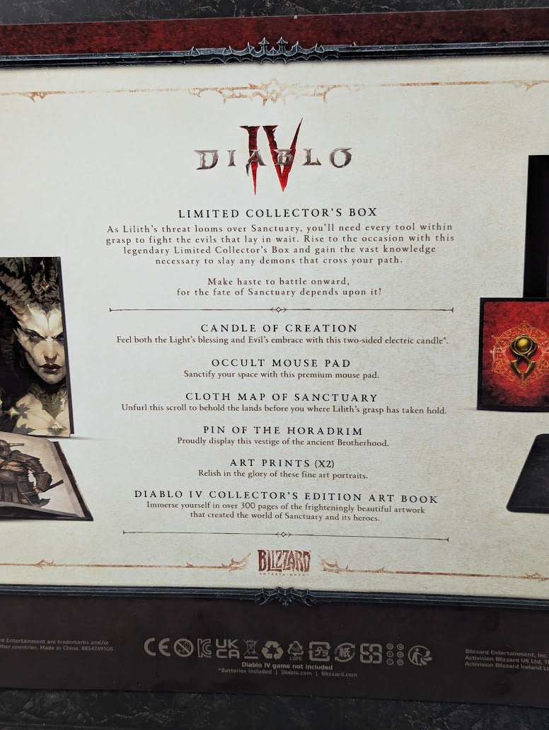 Diablo IV Limited Edition Collector's Box
