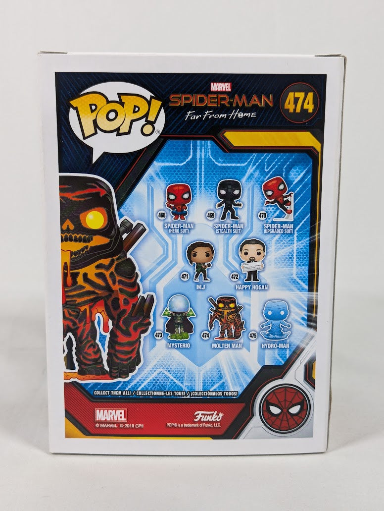 Marvel Spider-Man Far From Home Molten Man Funko Pop! Vinyl Figure #474