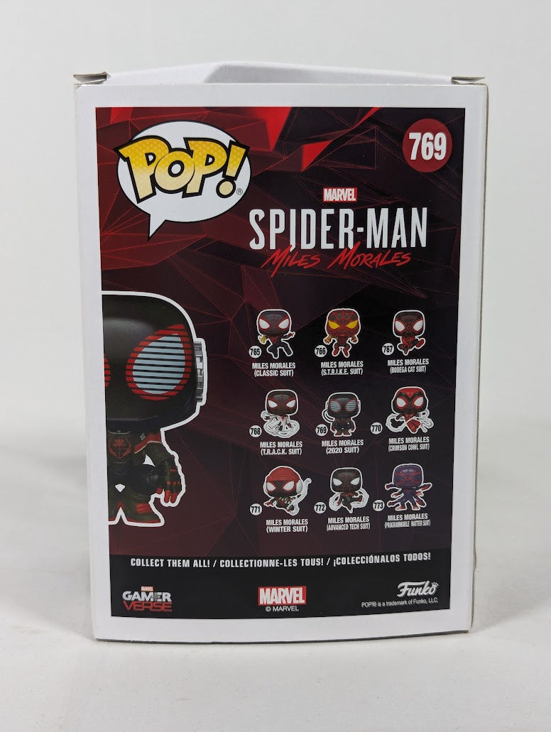 Marvel Spider-Man Miles Morales (2020 Suit) Funko Pop! Vinyl Figure #769