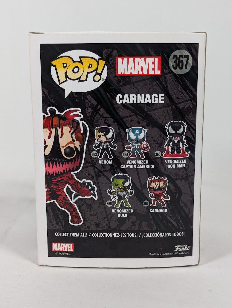 Marvel Venom Carnage Funko Pop! Vinyl Figure #367