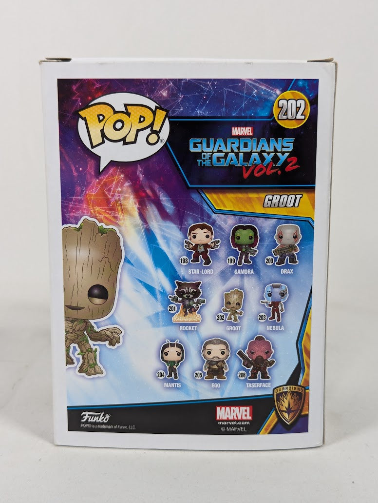 Marvel Guardians of the Galaxy Vol 2 Groot Funko Pop! Vinyl Figure #202