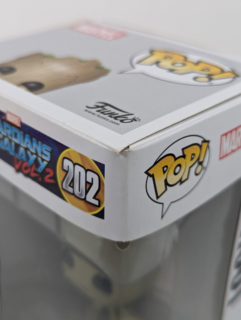 Marvel Guardians of the Galaxy Vol 2 Groot Funko Pop! Vinyl Figure #202