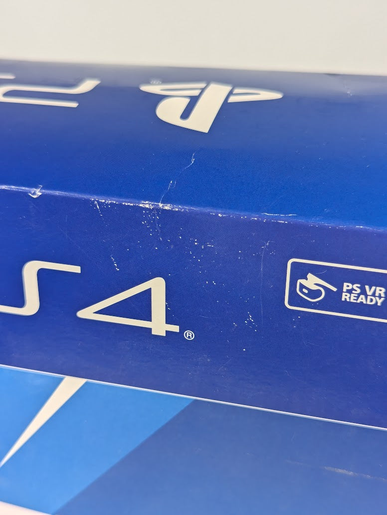 PS4 Slim 500GB Console Bundle With 3 Games, Controller, Cables & Box